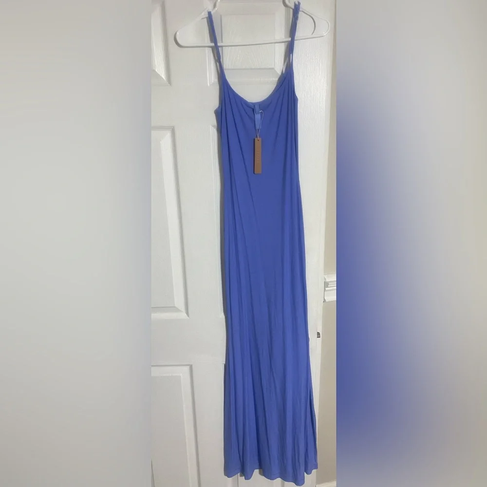 SKIMS Soft Lounge Long Slip Dress - Picture 2 of 5